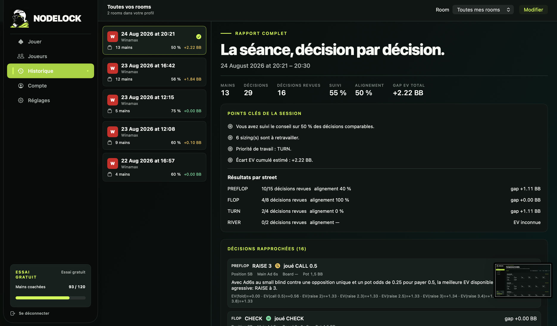 Rapport de fin de séance — NODELOCK sur macOS